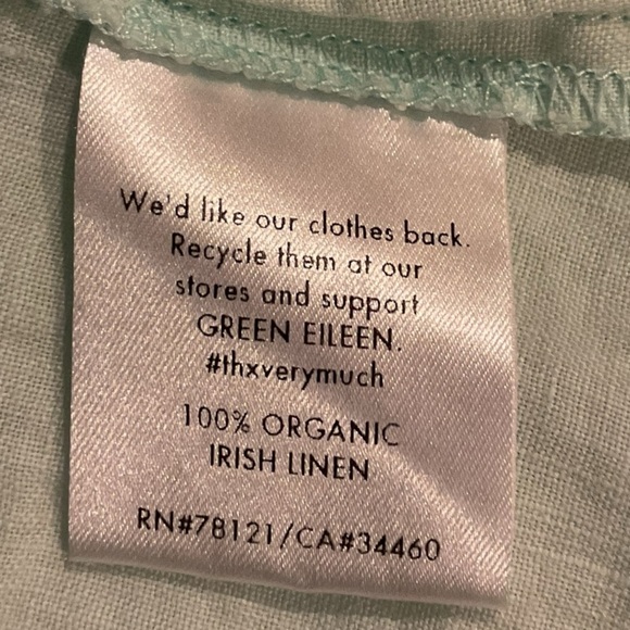 Eileen Fisher 100% Organic Irish Linen Tunic - Picture 2 of 9